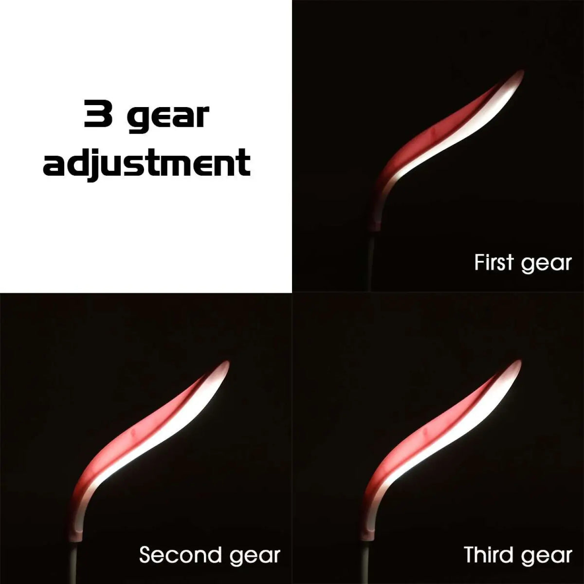 LED Table Lamp for Office Desk or Nightstand with Touch Control Light